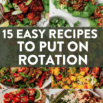 ebook cover for 15 healthy recipes to add to your rotation